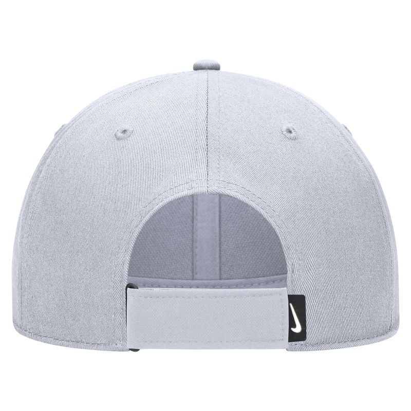 White W Full Standing Dog Club Ripstop Structured Adjustable Hat