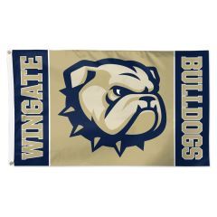 3&#39; x 5&#39; Deluxe Flag Dog Head Wingate Bulldogs
