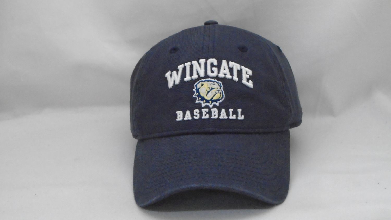Deep Navy Wingate Dog Head Baseball Unstructured Adjustable Slide Hat