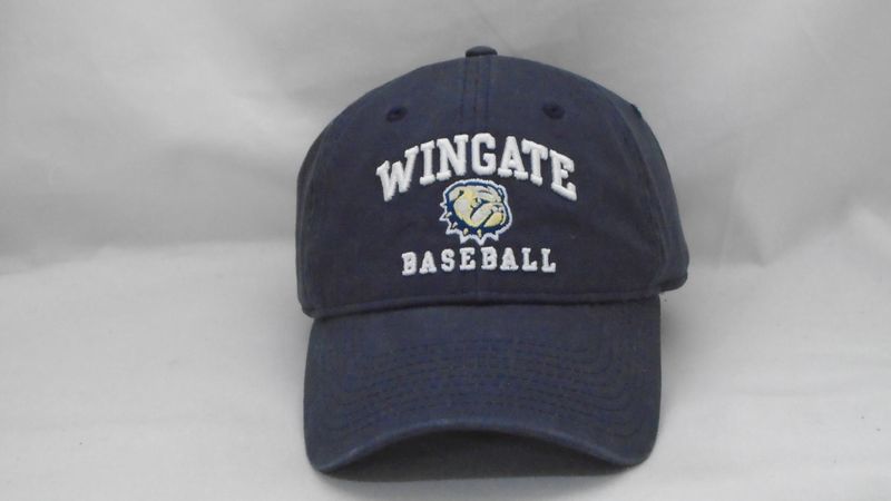 Deep Navy Wingate Dog Head Baseball Unstructured Adjustable Slide Hat