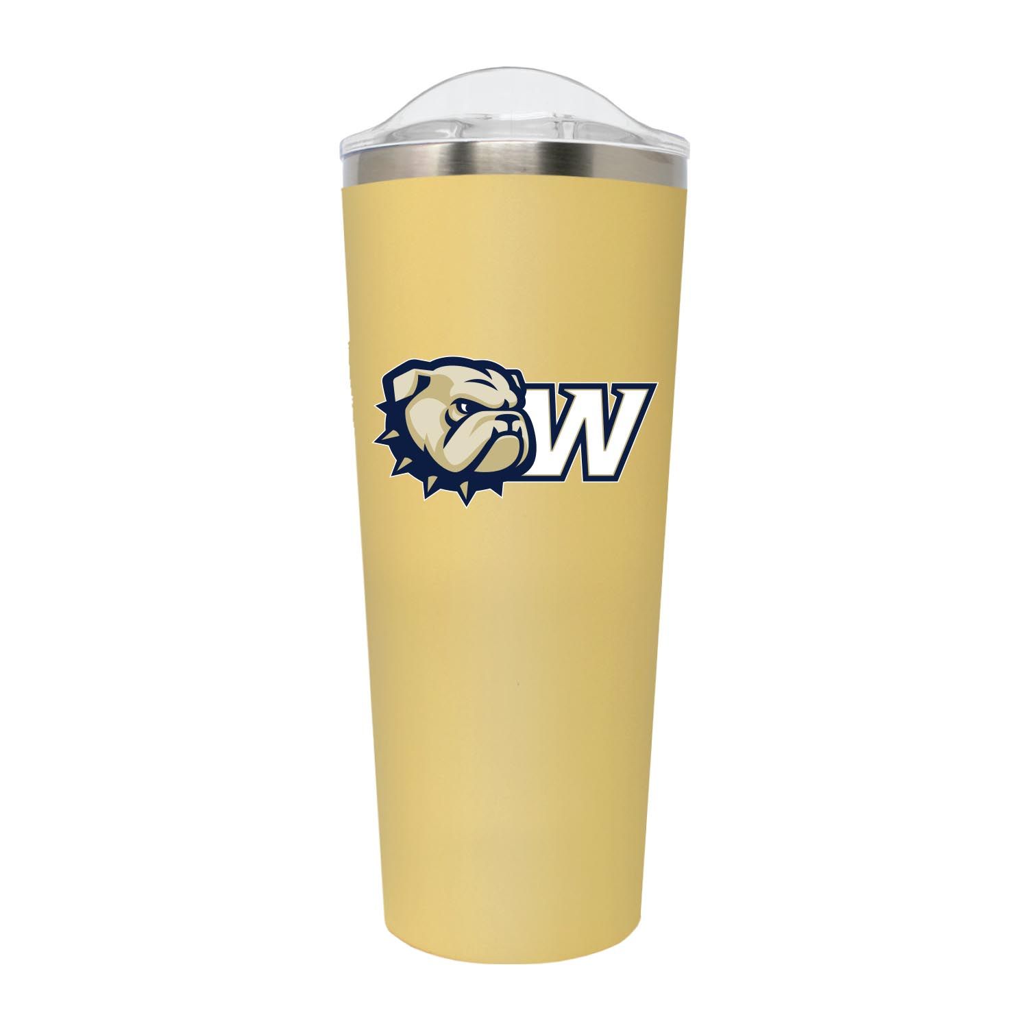 22oz Butter Dog Head W MyBevi Bermuda Stainless Closure Lid Tumbler
