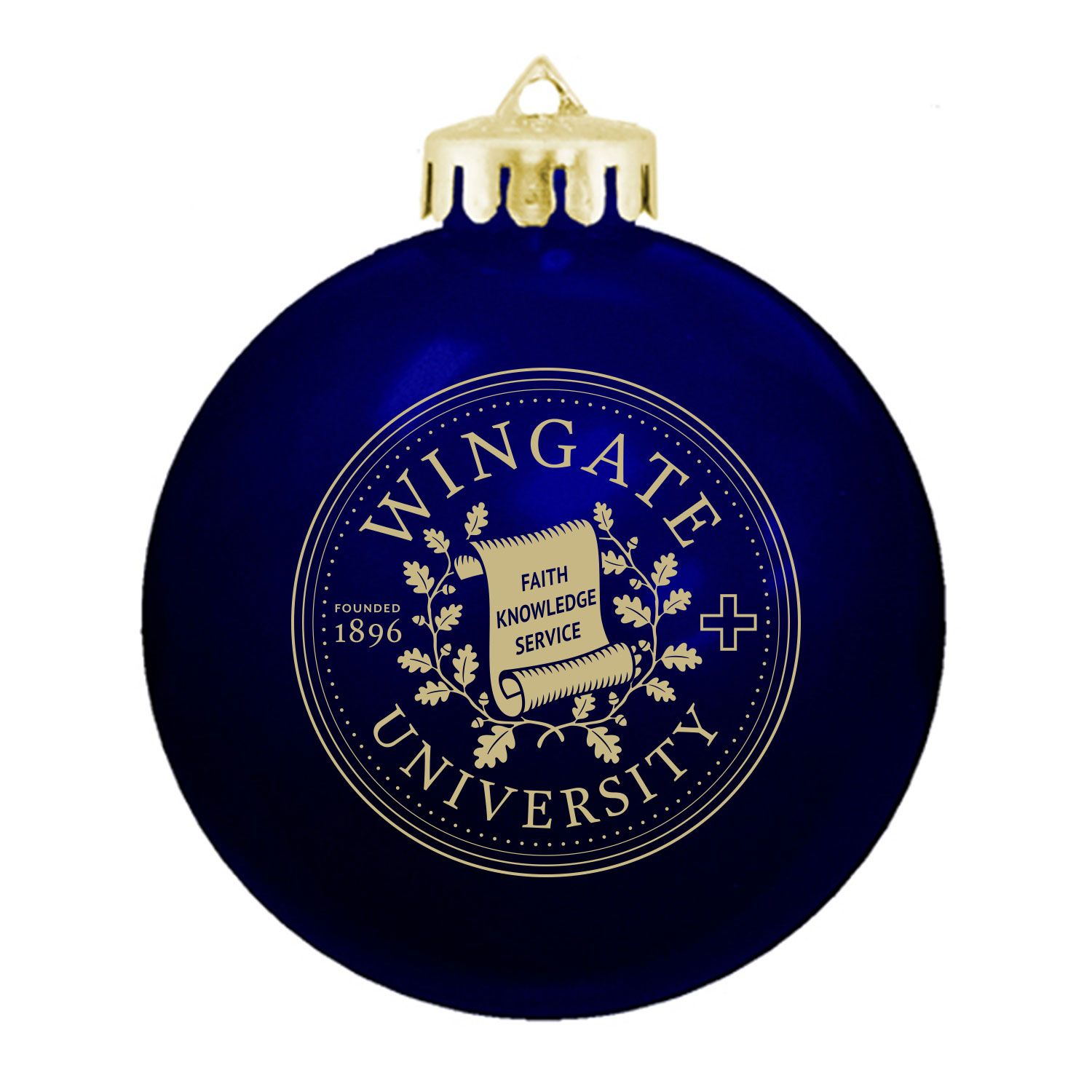 3.25&quot; USA Made Glossy Navy Seal Shatterproof Ornament