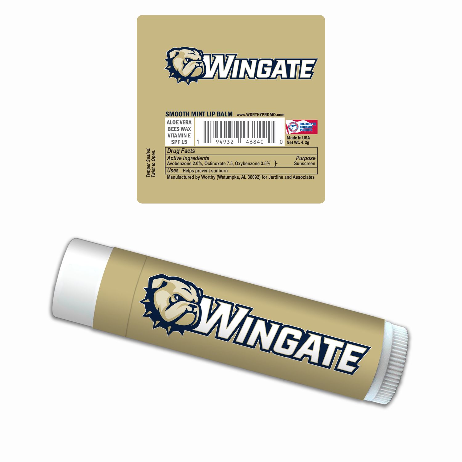 Dog Head Wingate SPF 15 Chapstick Lip Balm
