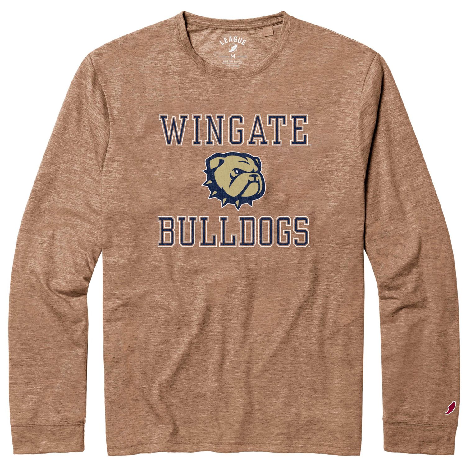 Hazel Wingate EST 1896 Dog Head University Reclaim Long Sleeve T Shirt, Size: SM