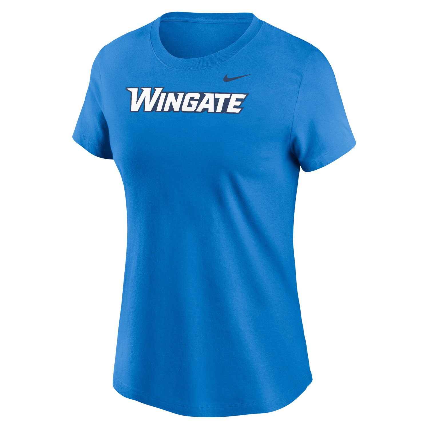 Italy Blue Wingate Cotton Short Sleeve T Shirt, Size: SM