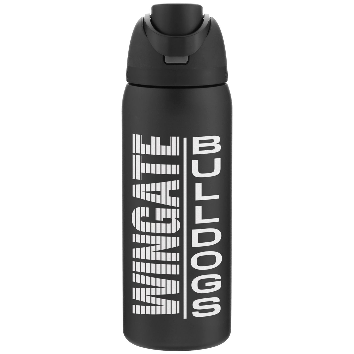 32oz Black Wingate Bulldogs Owala Bottle