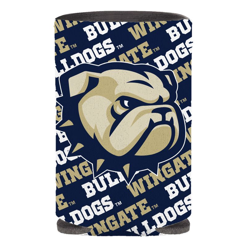 Wingate Bulldogs Dog Head Britepix Can Koozie