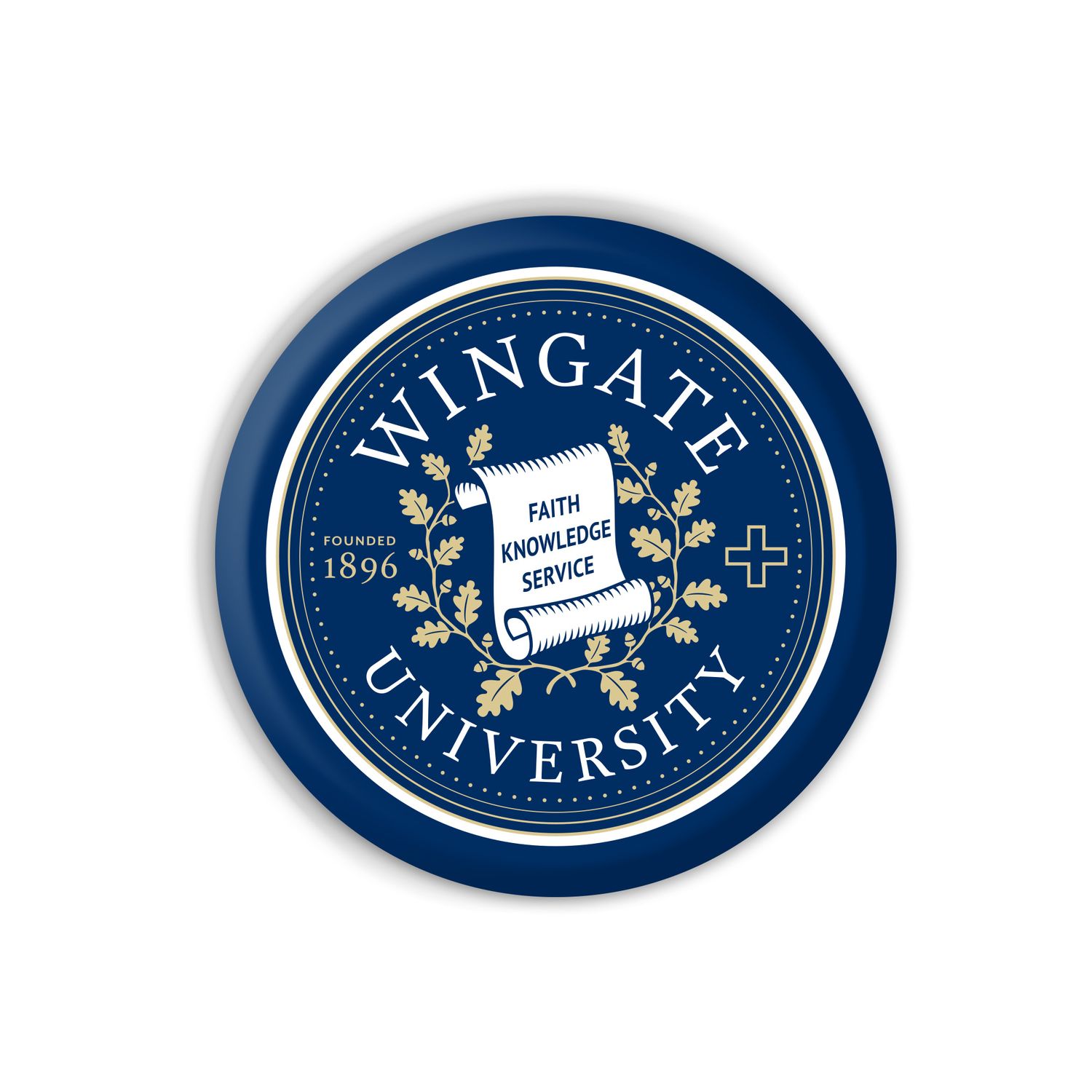 16&quot; x 16&quot; Large Wingate Seal Pillow