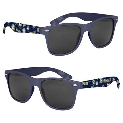 Navy Wingate Dog Head Malibu Sunglasses