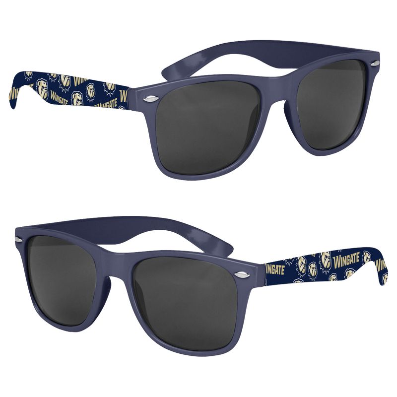 Navy Wingate Dog Head Malibu Sunglasses