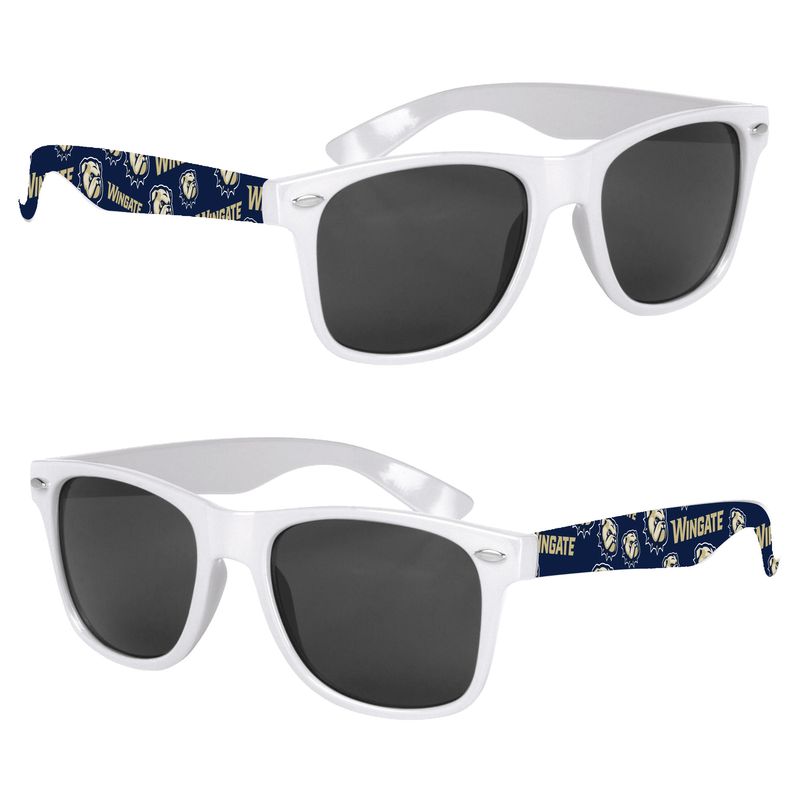 White Wingate Dog Head W Malibu Sunglasses