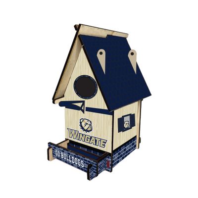 Wingate University Birdhouse Kit - ASSEMBLY REQUIRED