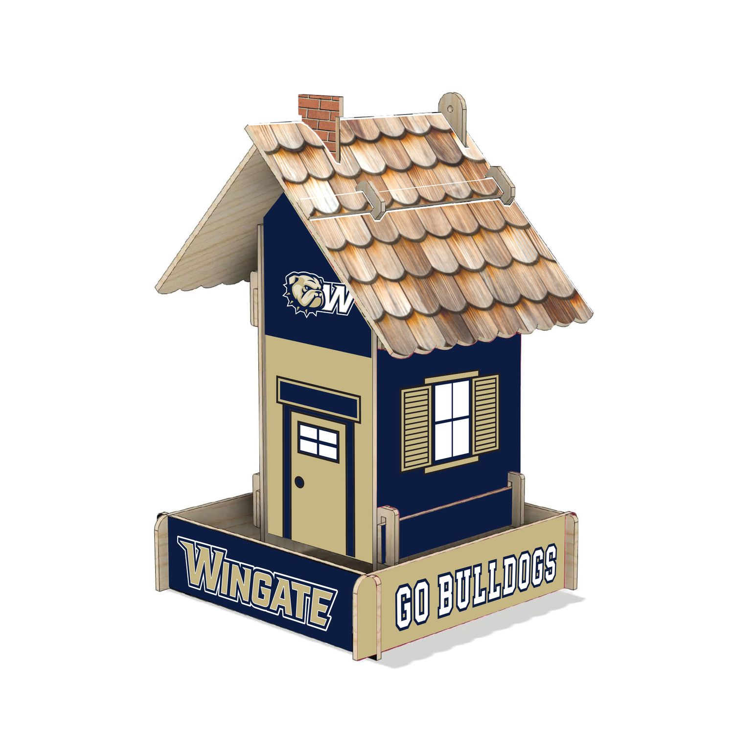 Wingate University Bird Feeder Kit - ASSEMBLY REQUIRED