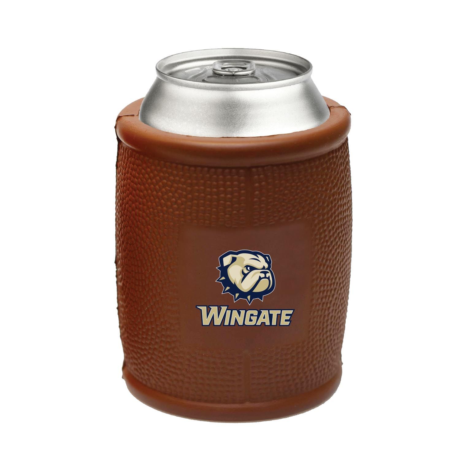 Dog Head Wingate Football Beverage Koozie
