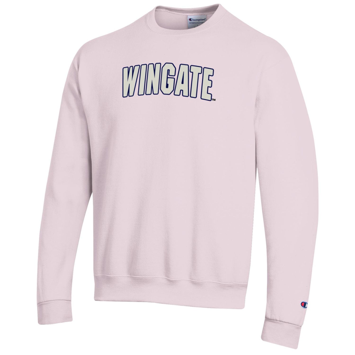 Pink Sherpa Wingate Powerblend Crewneck Sweatshirt, Size: SM