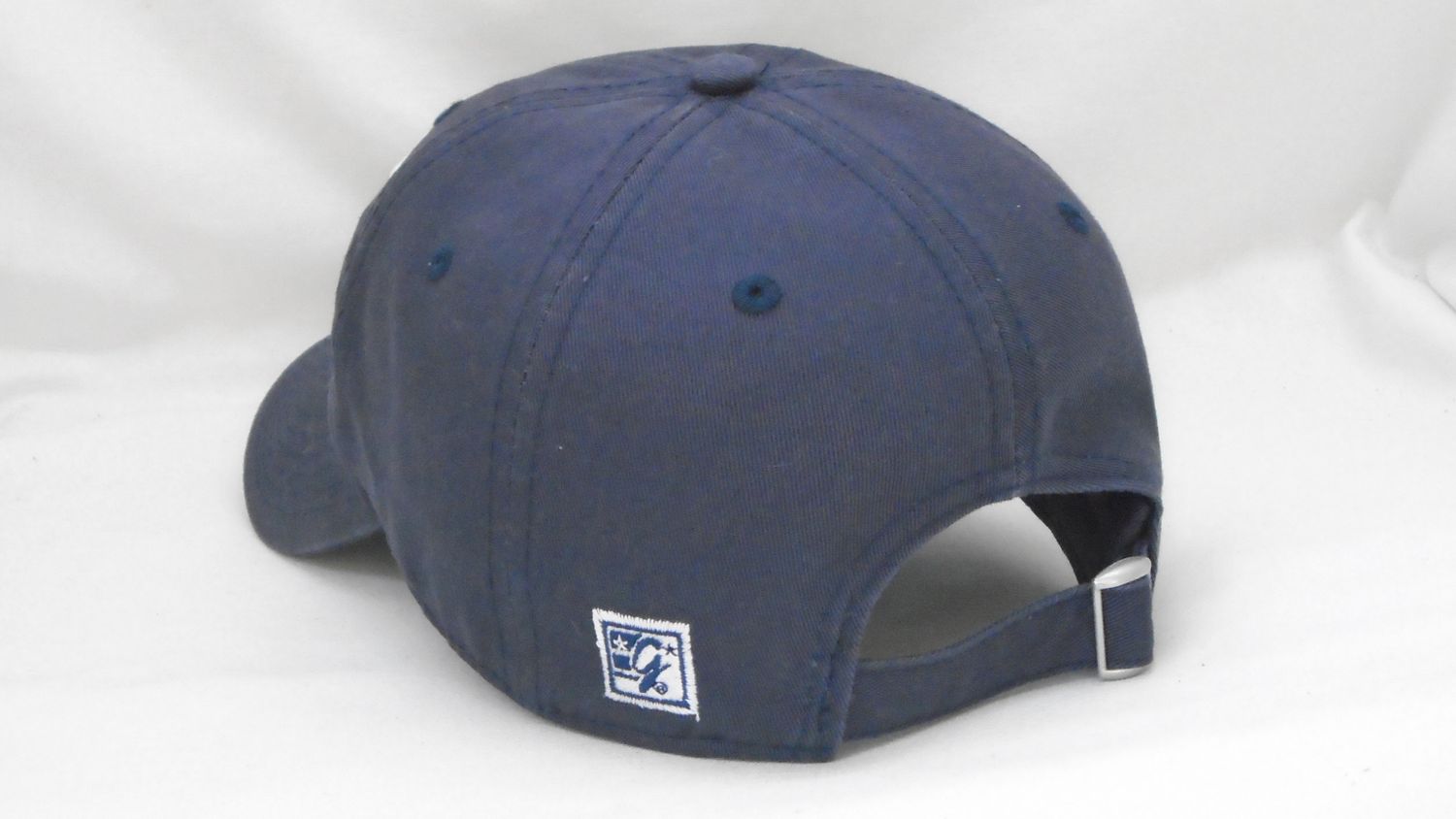 Deep Navy Wingate Dog Head Basketball Unstructured Adjustable Hat
