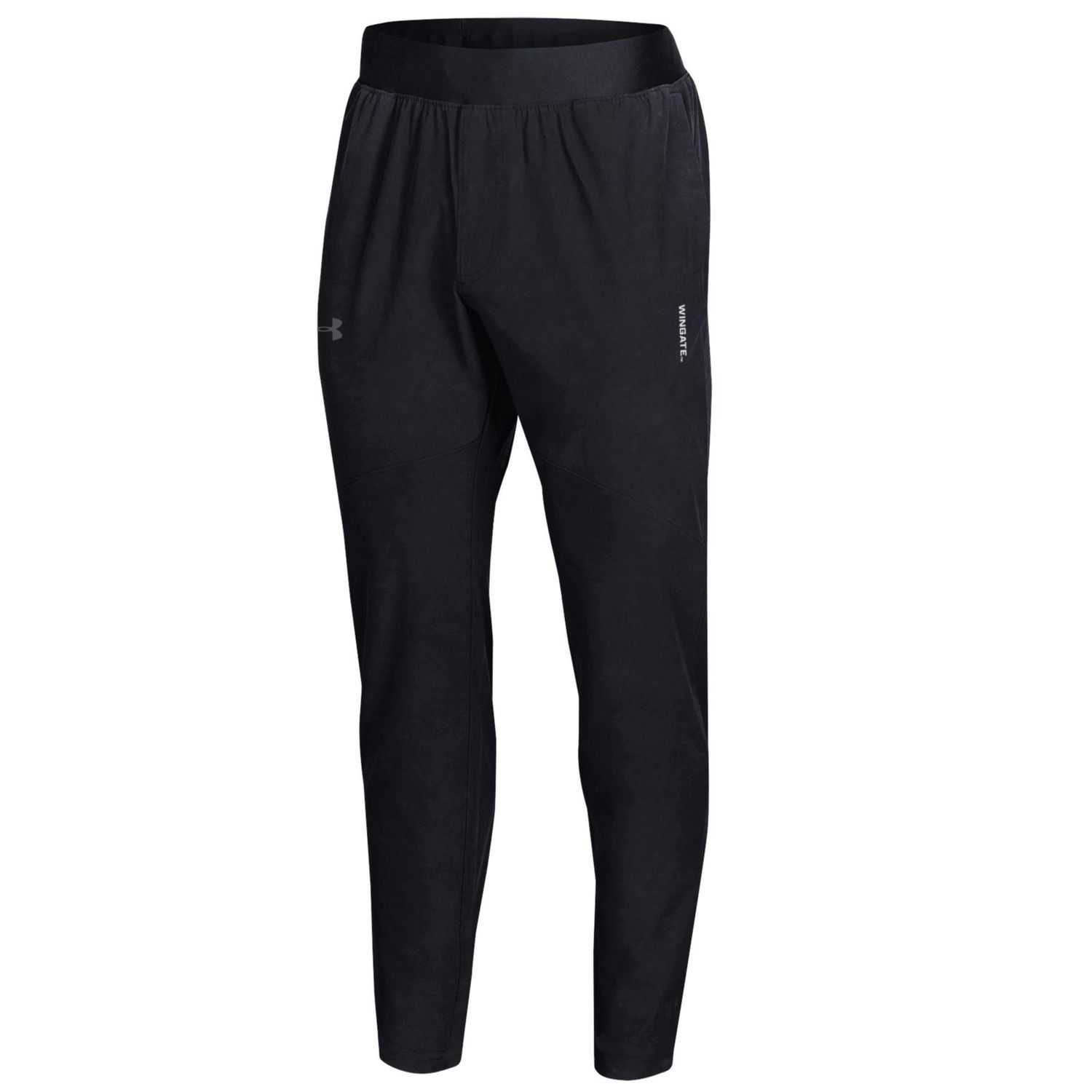 Black Wingate Embroidered Stretch Woven Pant
