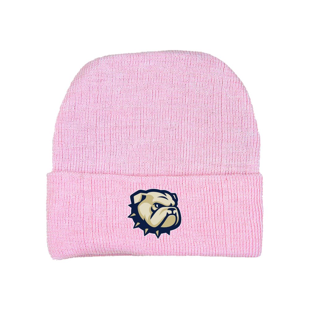 Infant Pink Dog Head Knit Cap