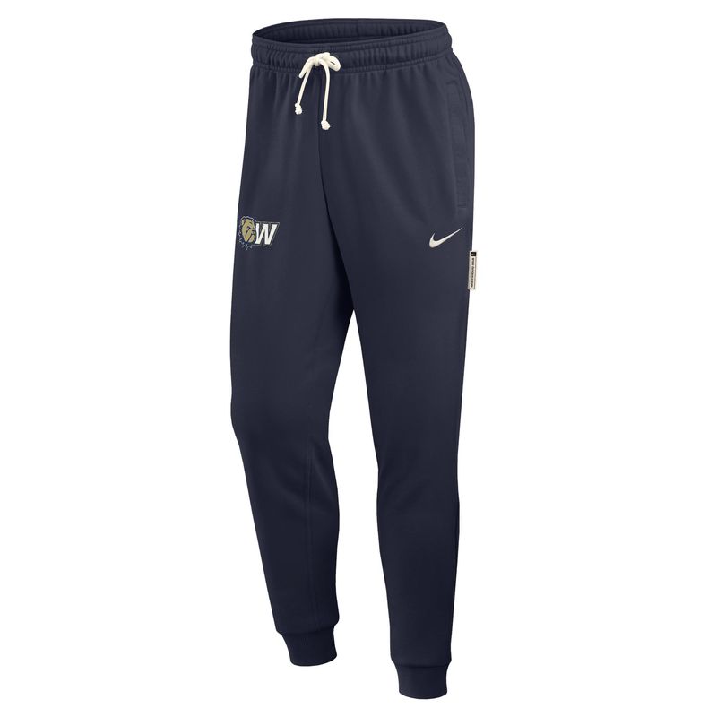 Navy Dog Head W French Terry Taper Sweatpant