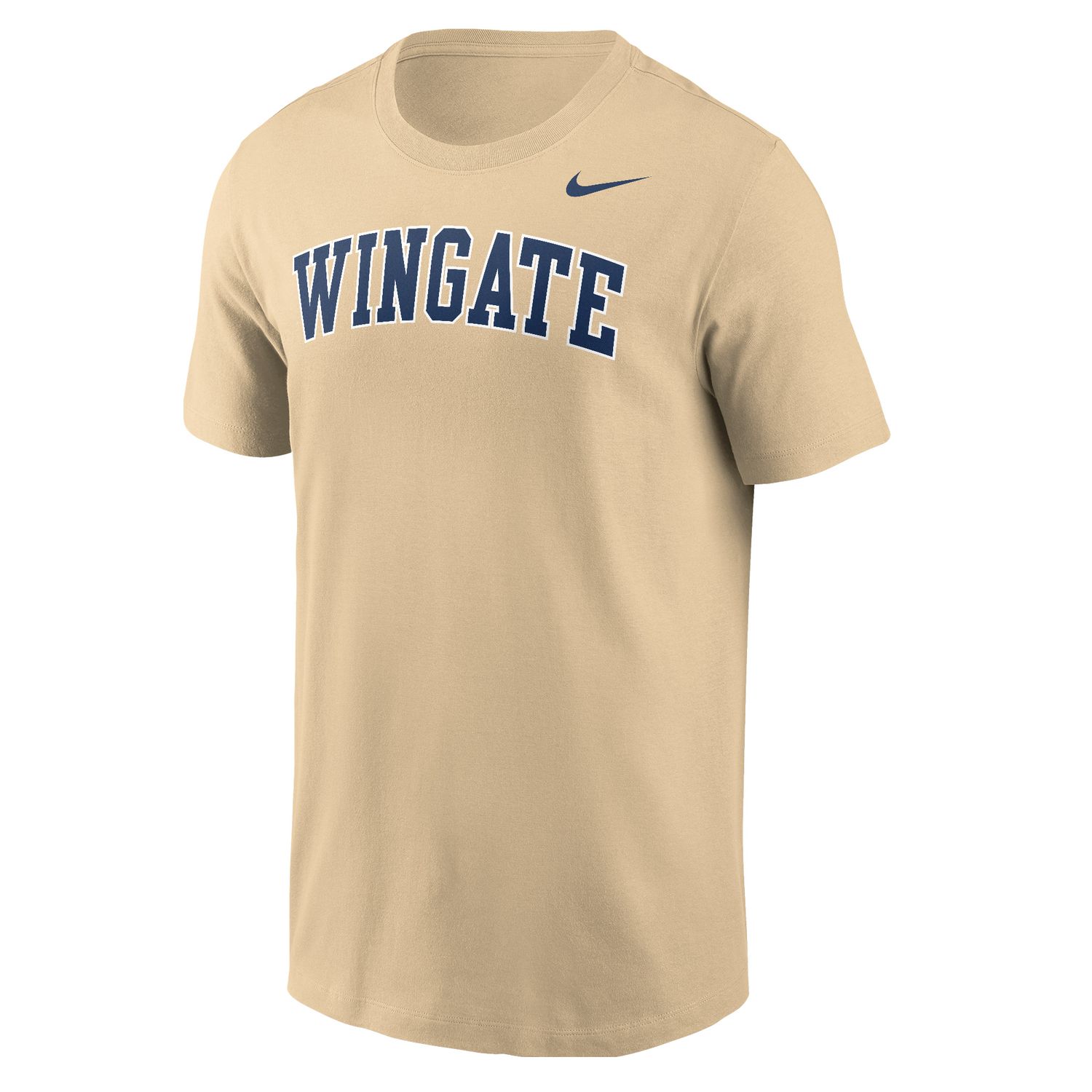 Vegas Gold Arched Wingate Core Cotton Short Sleeve T Shirt, Size: LG