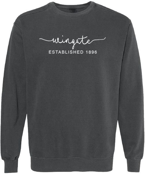 Pepper Wingate Est 1896 Embroidered Crewneck Sweatshirt