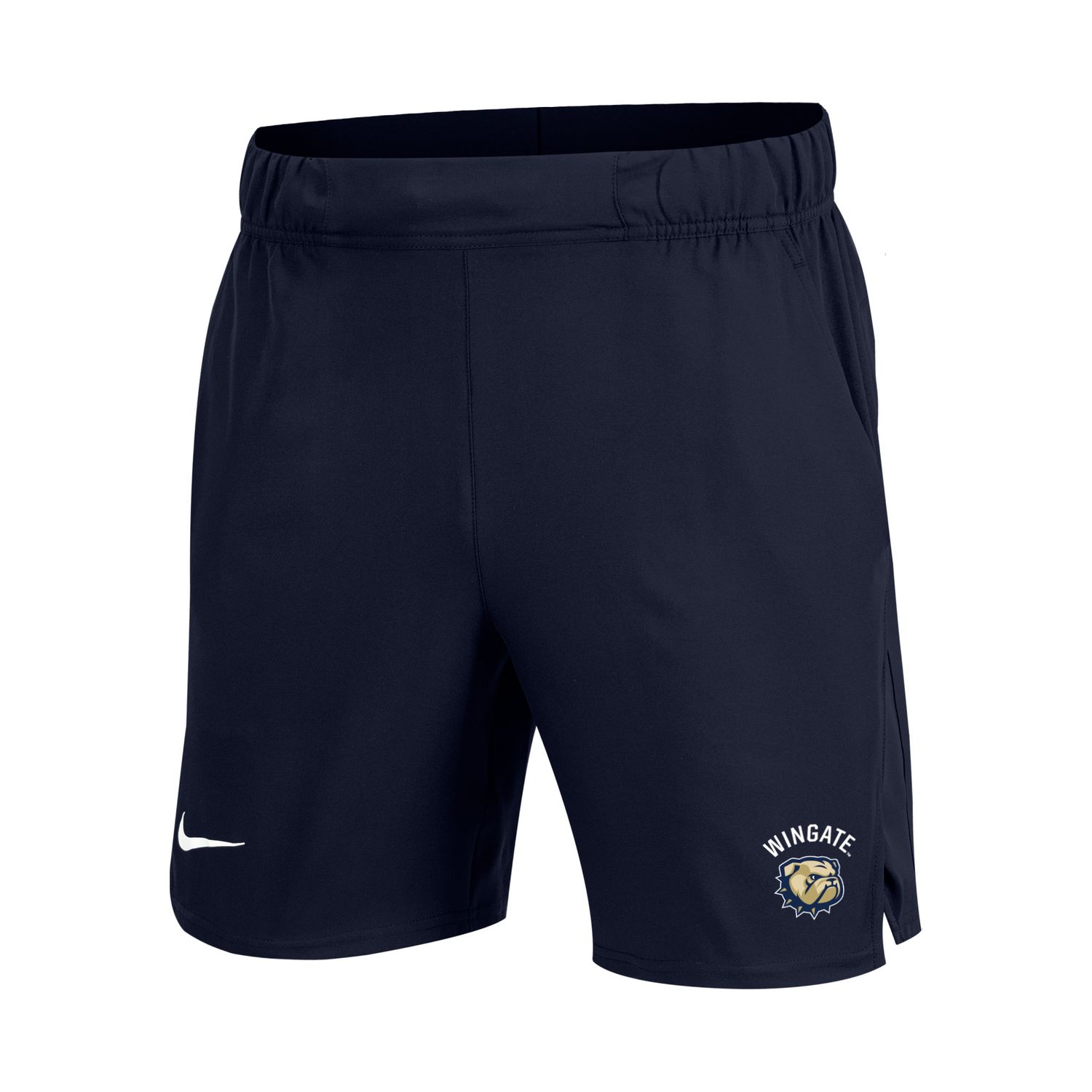 7" Navy Wingate Dog Head Victory Short, Size: MD