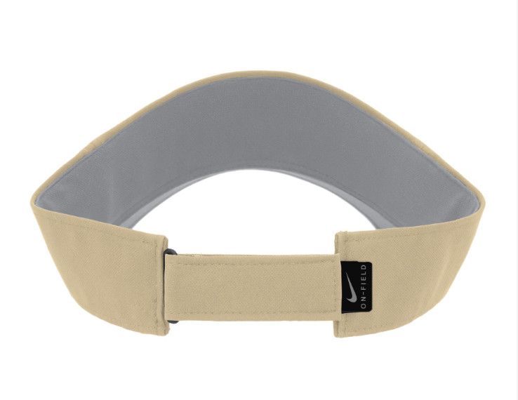 Vegas Gold Wingate Embroidered Dog Head Side Vinyl Patch Drifit Adjustable Visor