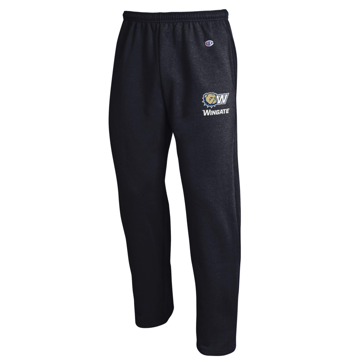 Black Dog Head W Powerblend Open Bottom Sweatpant, Size: SM