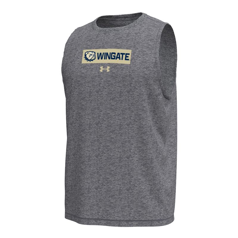 Grey Dog Head Wingate Tech Sleeveless Drifit T Shirt