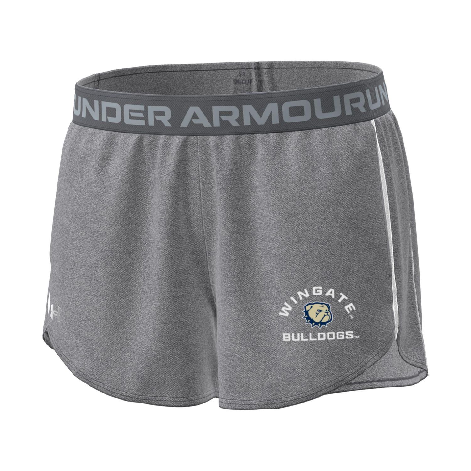 Ladies Grey Wingate Dog Head Bulldogs Play Up Short, Size: SM