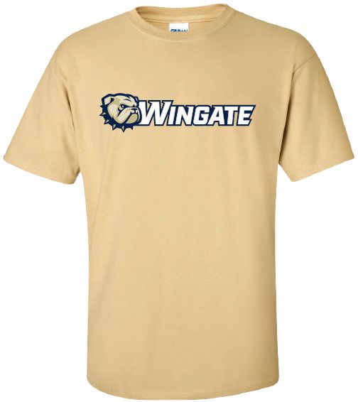 Gold Dog Head Wingate Short Sleeve T Shirt, Size: SM