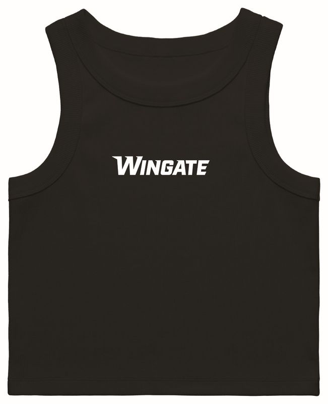 Black Wingate Ribbed Tank
