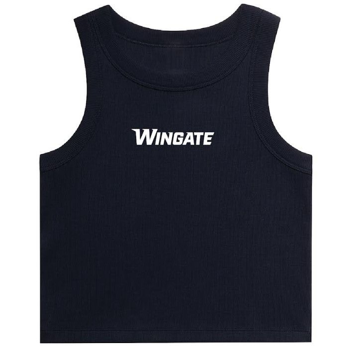 Deep Navy Wingate Ribbed Tank, Size: XS