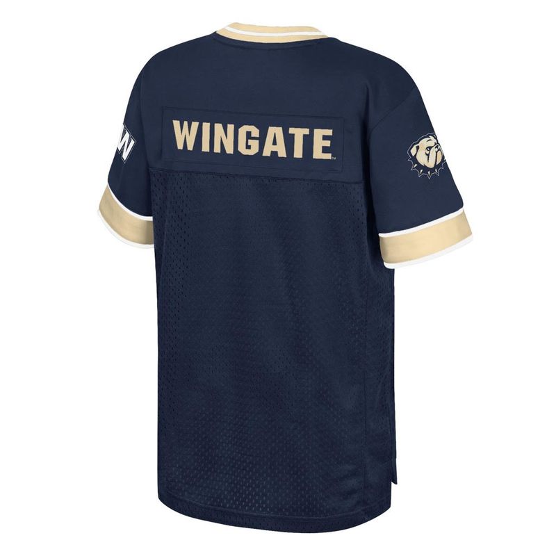 Youth Navy Gold Nothing But The Hits Football Jersey