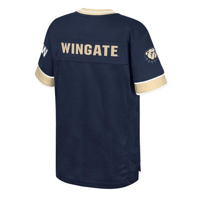 Youth Navy Gold Nothing But The Hits Football Jersey