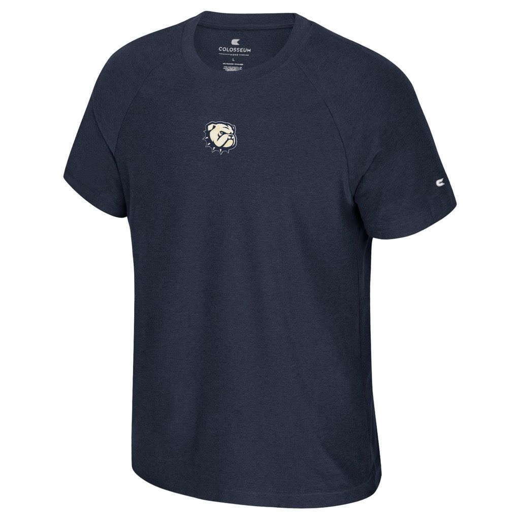 Navy Dog Head Wingate Mac Super Soft Performance Short Sleeve T Shirt, Size: LG