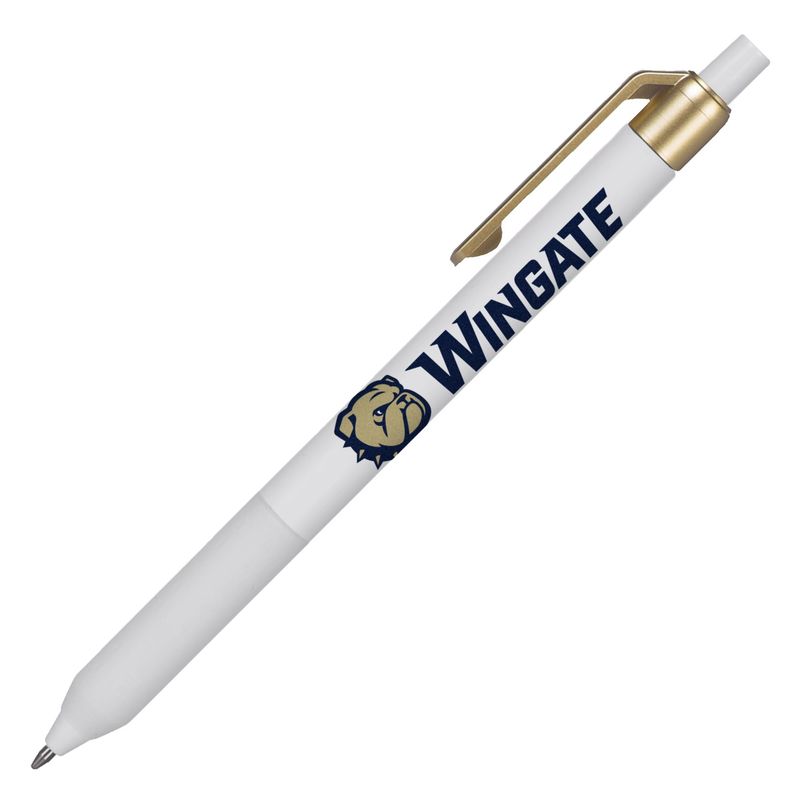 White Dog Head Wingate Gold Clip Biltmore Ballpoint Pen