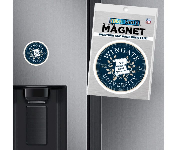School Seal Mini Car Magnet