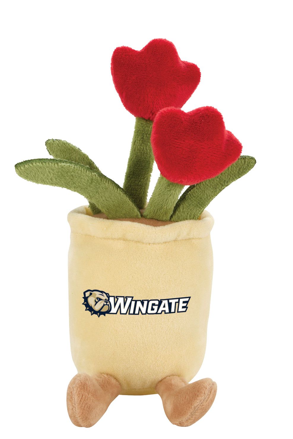 Dog Head Wingate Tulip Plush Plant