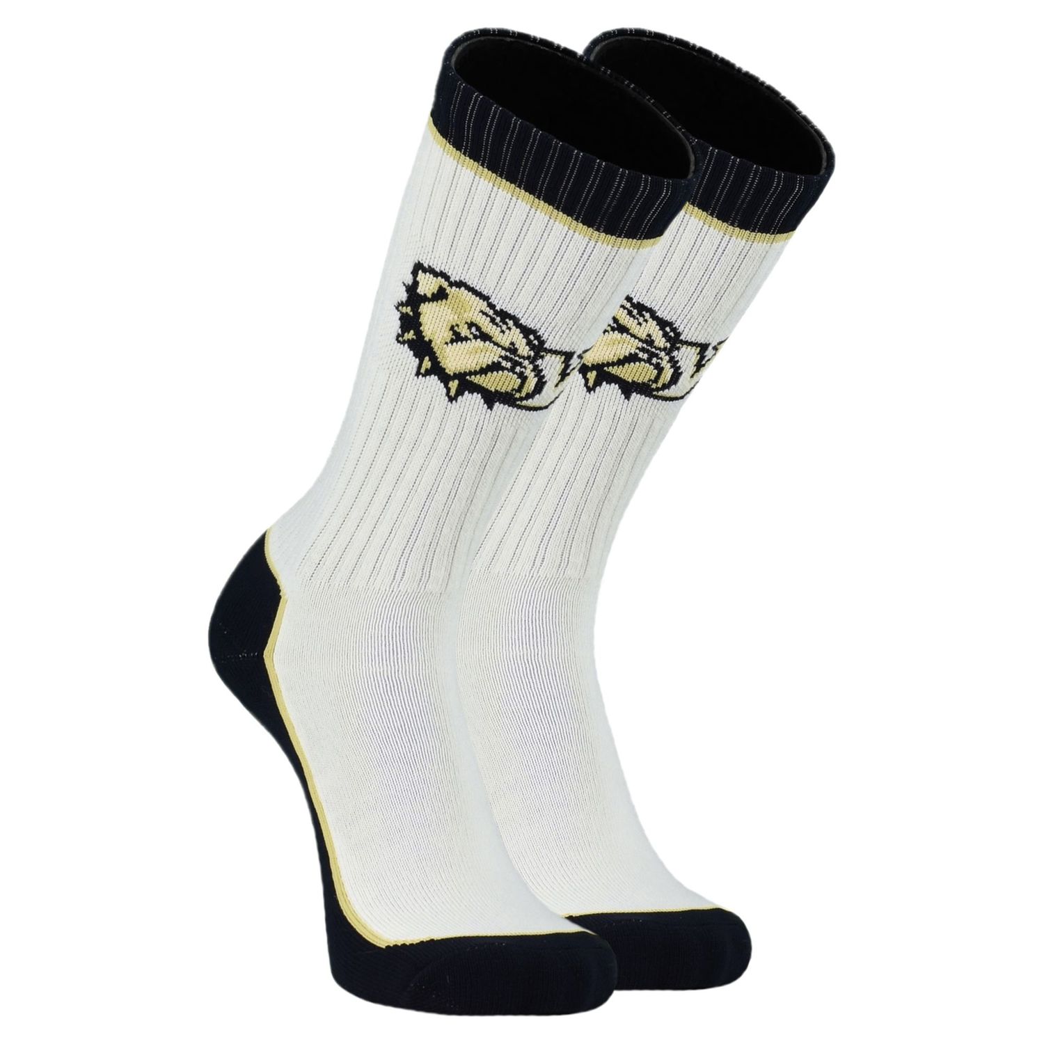 White Dog Head W Core 2 Crew Socks, Size: MD