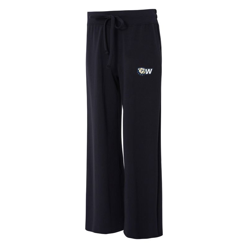 Ladies Black Dog Head W Darby Pant