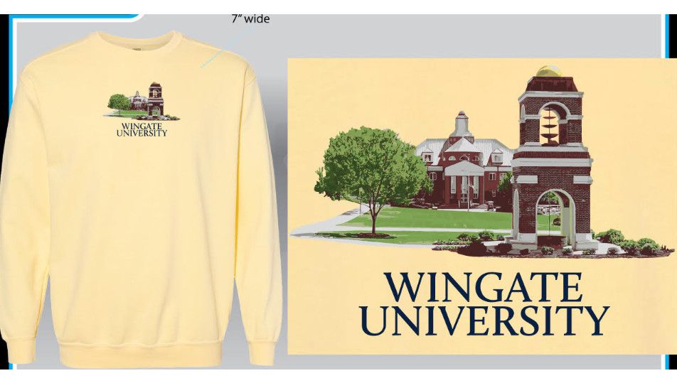 Butter Stegall Wellspring Embroidered Crewneck Sweatshirt