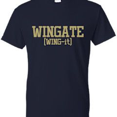 Navy Wing it Short Sleeve T Shirt, Size: SM