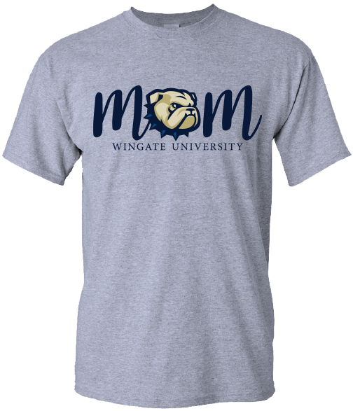 Dog Head Mom Grey Short Sleeve T Shirt