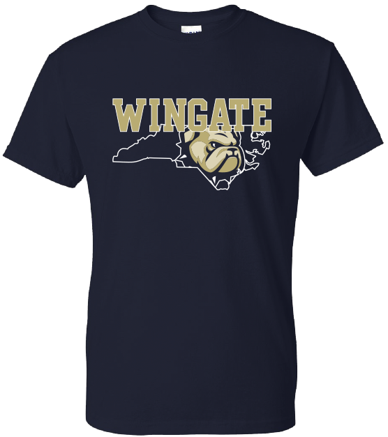 Wingate Dog Head State Short Sleeve T Shirt