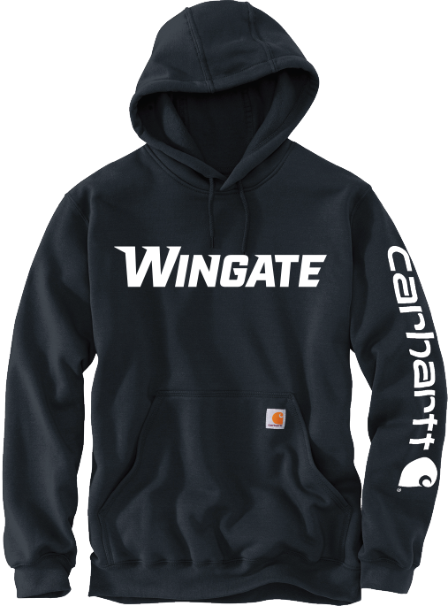 Navy Carhartt Wingate Hoodie Sweatshirt