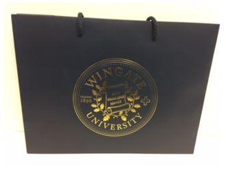 Medium Matte Navy Gift Bag