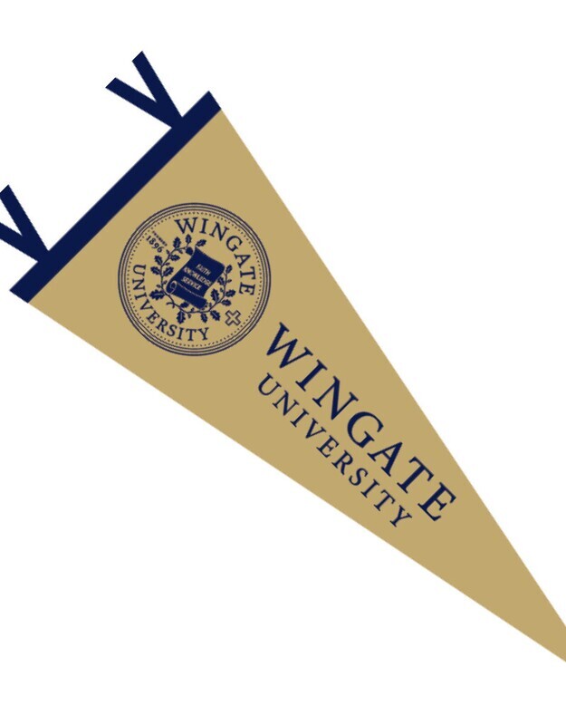 12" x 30" Vegas Gold Seal WU Pennant