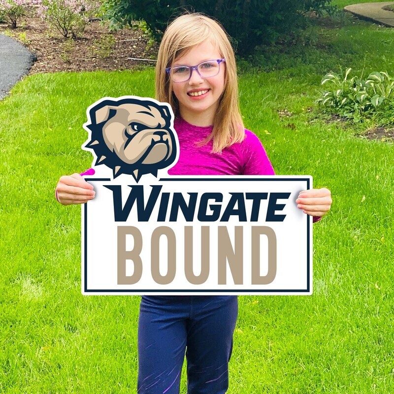 DROP SHIP ONLY Dog Head Wingate Bound Yard Sign (ONLINE ONLY)