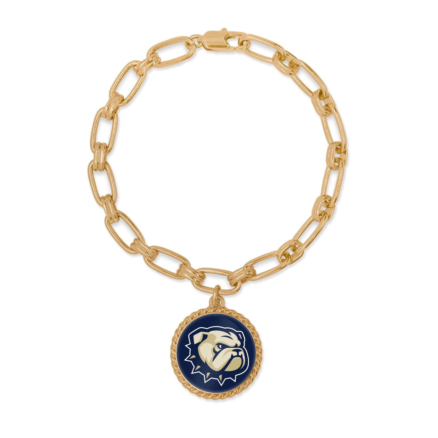 Gold Dog Head Juliet Bracelet